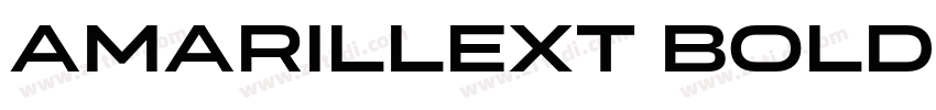 AmarillExt Bold字体转换